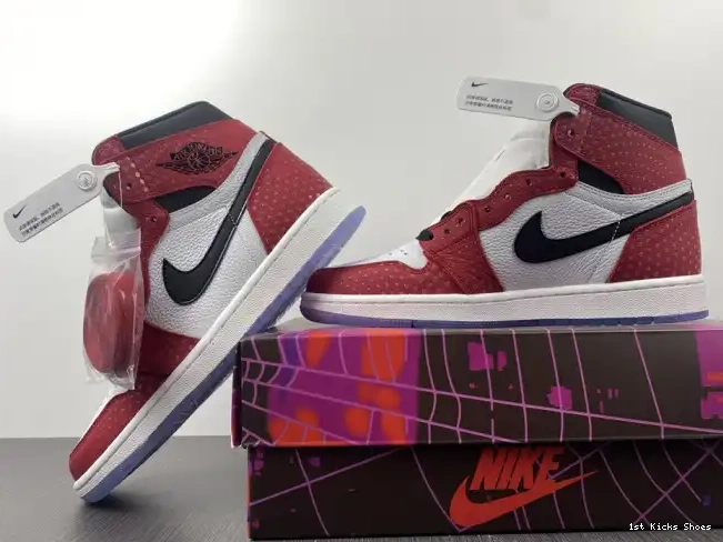 1st Kicks Shoes Origin Air Retro Story 1 Jordan High OG 555088-602 0522